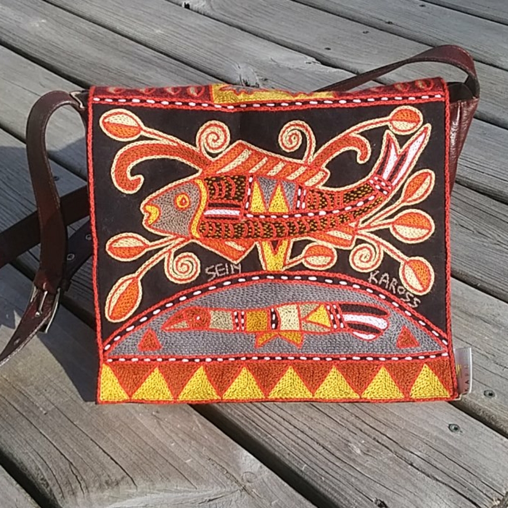 Kaross African postman style bag